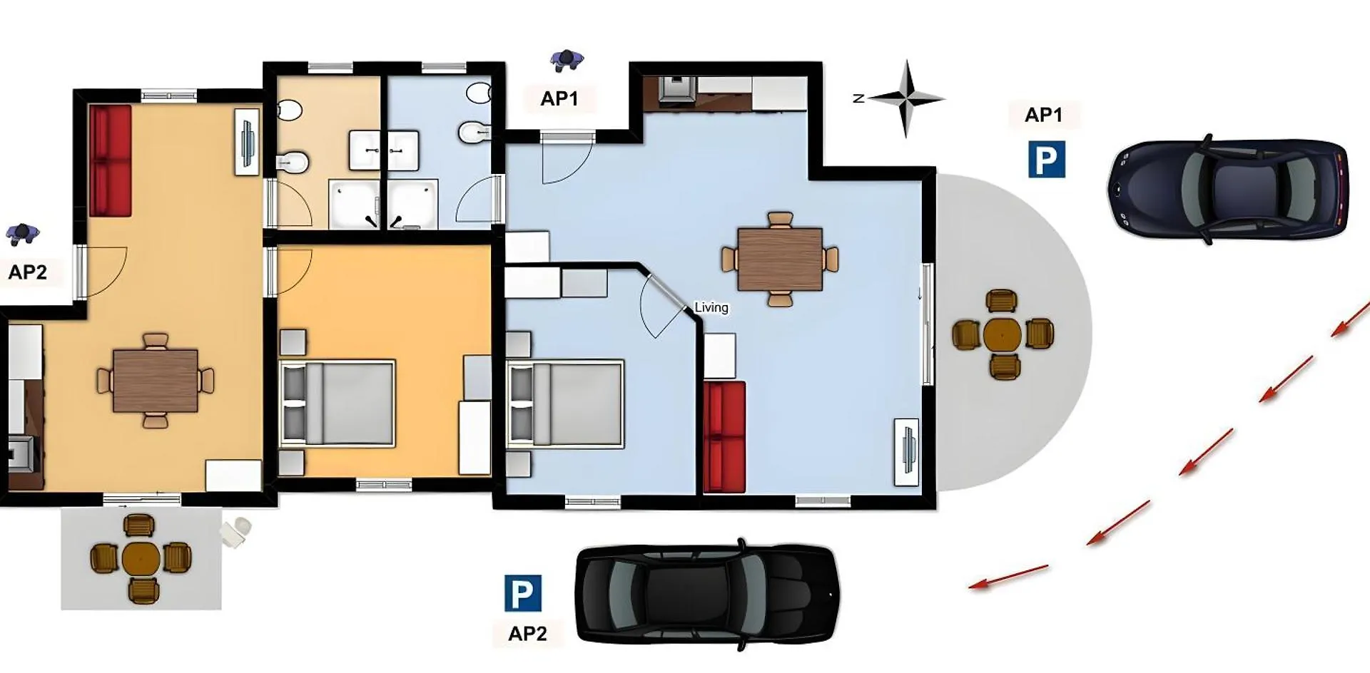 Villa Moletto Apartments With Sea View Ловречица
